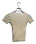 BASERANGE (ベースレンジ) VEIN TEE COTTON RIB /S アイボリー サイズ:XS：6000円