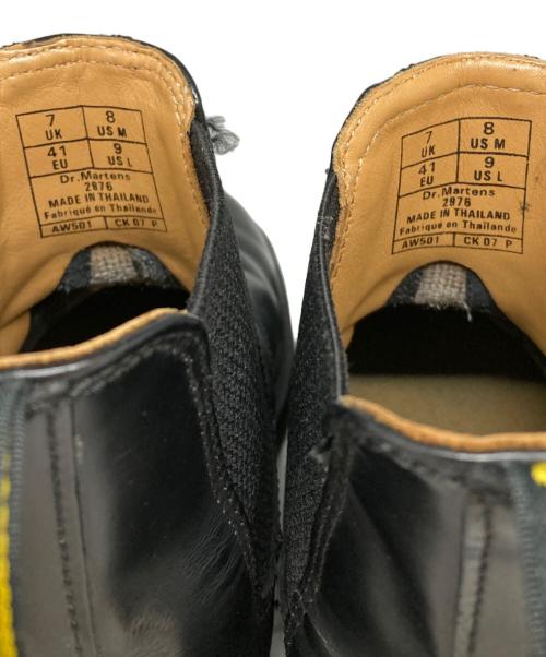 Dr.Martens（ドクターマーチン）Dr.Martens (ドクターマーチン) 2976 YS チェルシーブーツ ブラック サイズ:UK7の古着・服飾アイテム