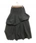 ENFOLD（エンフォルド）の古着「SOLID WAVE TUCK SKIRT」｜ブラック
