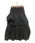 ENFOLD (エンフォルド) SOLID WAVE TUCK SKIRT ブラック サイズ:SIZE 38：12000円