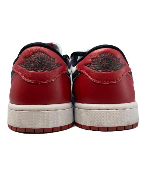 NIKE（ナイキ）NIKE (ナイキ) AIR JORDAN 1 RETRO LOW OG CHICAGO レッド×ホワイト サイズ:26.5cmの古着・服飾アイテム