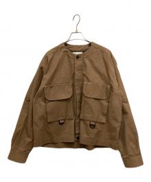 UNFIL（アンフィル）の古着「egyptian cotton-twill fishing」｜ベージュ