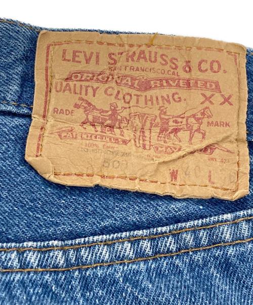 LEVI'S（リーバイス）LEVI'S (リーバイス) 80’s 501デニムパンツ ブルー サイズ:101cm(W40)の古着・服飾アイテム