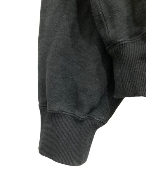 BlackEyePatch（ブラックアイパッチ）BlackEyePatch (ブラックアイパッチ) 取扱注意刺繍プルオーバーパーカー ブラック サイズ:Lの古着・服飾アイテム