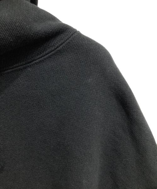 BlackEyePatch（ブラックアイパッチ）BlackEyePatch (ブラックアイパッチ) 取扱注意刺繍プルオーバーパーカー ブラック サイズ:Lの古着・服飾アイテム