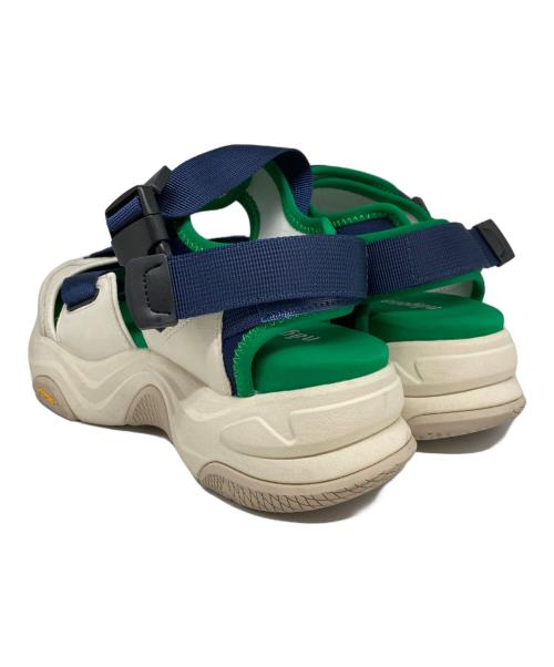 nagonstans（ナゴンスタンス）nagonstans (ナゴンスタンス) sneakers sandal ブルー サイズ:25の古着・服飾アイテム