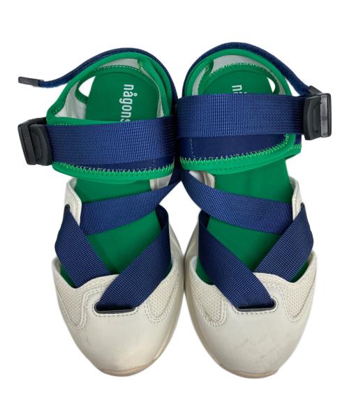 nagonstans（ナゴンスタンス）nagonstans (ナゴンスタンス) sneakers sandal ブルー サイズ:25の古着・服飾アイテム