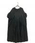 ENFOLD (エンフォルド) Washed COバルーンスリーブDRESS ブラック サイズ:36 (S)：8000円