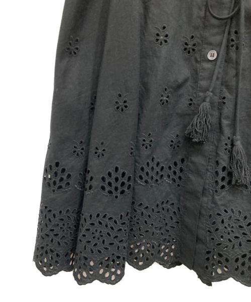 theory（セオリー）theory (セオリー) カッティングワンピース ブラックの古着・服飾アイテム