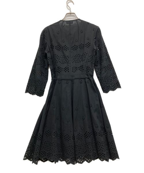 theory（セオリー）theory (セオリー) カッティングワンピース ブラックの古着・服飾アイテム