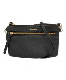 LACOSTE（ラコステ）の古着「ショルダーバッグ」｜ブラック