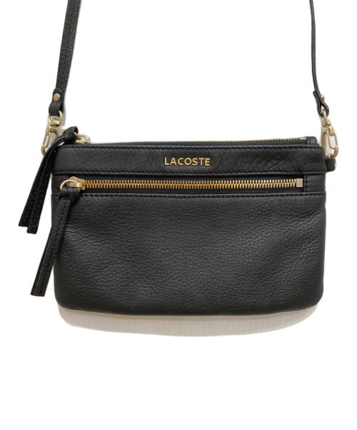 LACOSTE（ラコステ）LACOSTE (ラコステ) ショルダーバッグ ブラックの古着・服飾アイテム