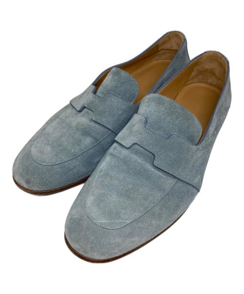 HERMES（エルメス）HERMES (エルメス) ANCORA スカイブルー サイズ:411/2の古着・服飾アイテム