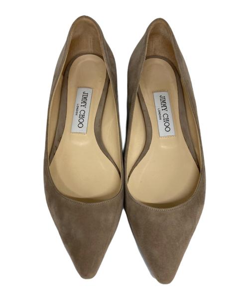 JIMMY CHOO（ジミーチュウ）JIMMY CHOO (ジミーチュウ) パンプス ベージュ サイズ:361/2の古着・服飾アイテム