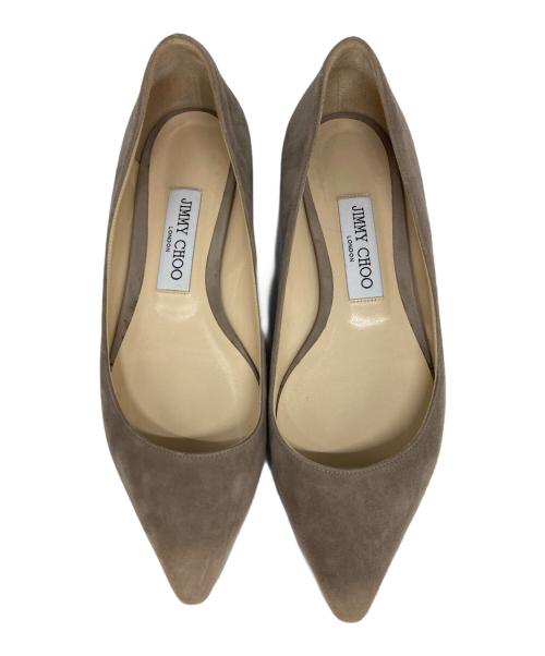 JIMMY CHOO（ジミーチュウ）JIMMY CHOO (ジミーチュウ) パンプス ベージュ サイズ:361/2の古着・服飾アイテム