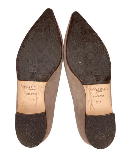 JIMMY CHOO（ジミーチュウ）JIMMY CHOO (ジミーチュウ) パンプス ベージュ サイズ:361/2の古着・服飾アイテム