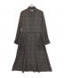 MACKINTOSH (マッキントッシュ) ブラウスワンピース ブラック サイズ:38：6000円