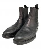 EMPORIO ARMANIエンポリオ アルマーニ）の古着「サイドゴアブーツ」｜ブラック