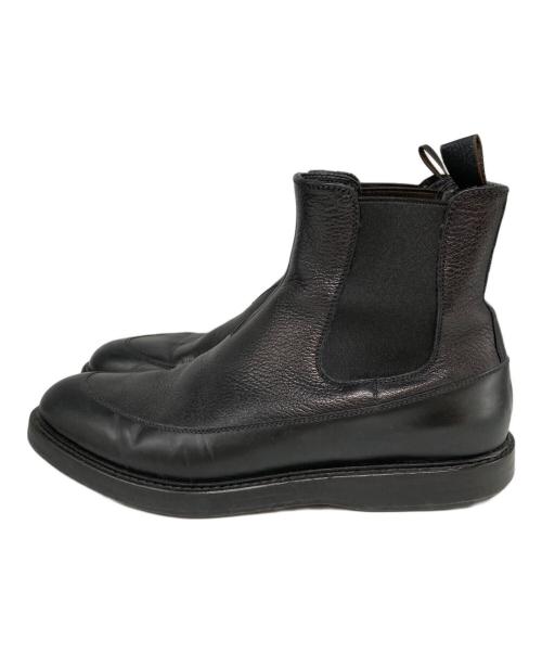 EMPORIO ARMANI（エンポリオ アルマーニ）EMPORIO ARMANI (エンポリオ アルマーニ) サイドゴアブーツ ブラック サイズ:7の古着・服飾アイテム