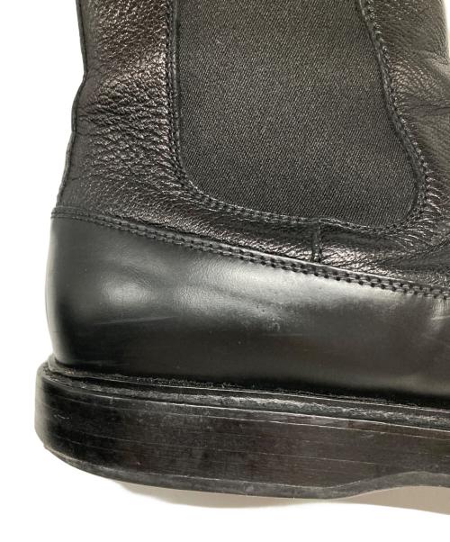 EMPORIO ARMANI（エンポリオ アルマーニ）EMPORIO ARMANI (エンポリオ アルマーニ) サイドゴアブーツ ブラック サイズ:7の古着・服飾アイテム