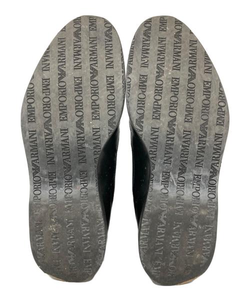 EMPORIO ARMANI（エンポリオ アルマーニ）EMPORIO ARMANI (エンポリオ アルマーニ) サイドゴアブーツ ブラック サイズ:7の古着・服飾アイテム