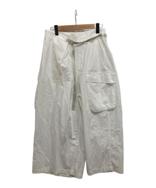 buoybuoy（ブイ）buoybuoy (ブイ) ラップカーゴパンツ ホワイト サイズ:Fの古着・服飾アイテム