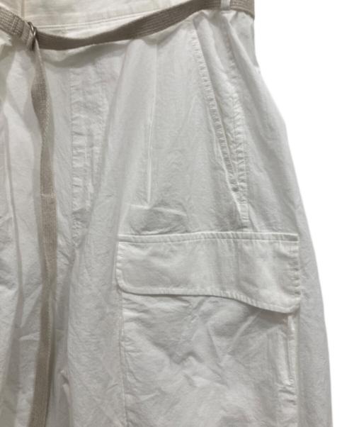 buoybuoy（ブイ）buoybuoy (ブイ) ラップカーゴパンツ ホワイト サイズ:Fの古着・服飾アイテム