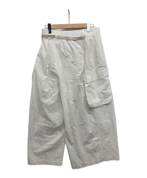 buoybuoy（ブイ）buoybuoy (ブイ) ラップカーゴパンツ ホワイト サイズ:Fの古着・服飾アイテム