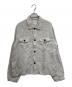 maison de soil homme（メゾンドソイルオム）の古着「リネンシャツジャケット」｜グレー