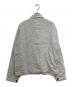 maison de soil homme (メゾンドソイルオム) リネンシャツジャケット グレー サイズ:SIZE2：12000円