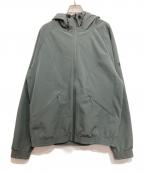 AIGLEエーグル）の古着「ソフトシェルフリースジャケット」｜グレー