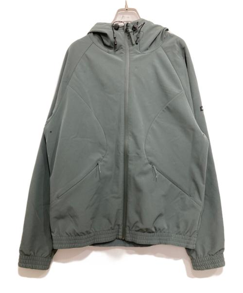 AIGLE（エーグル）AIGLE (エーグル) ソフトシェルフリースジャケット グレー サイズ:Lの古着・服飾アイテム
