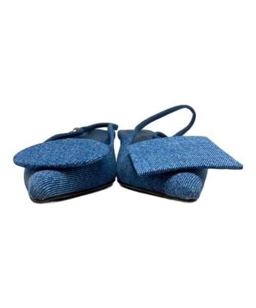 jacquemus（ジャックムス）JACQUEMUS (ジャックムス) Les Duelo/スリングバックパンプス インディゴ サイズ:SIZE37の古着・服飾アイテム