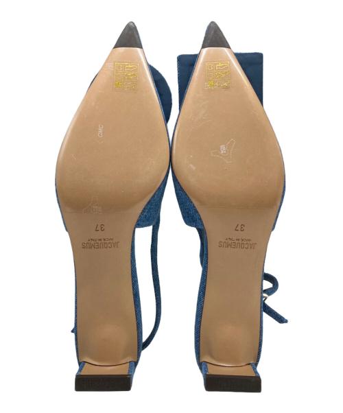 jacquemus（ジャックムス）JACQUEMUS (ジャックムス) Les Duelo/スリングバックパンプス インディゴ サイズ:SIZE37の古着・服飾アイテム