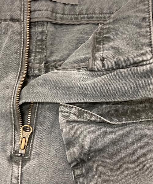 OPEN YY（オープンワイワイ）OPEN YY (オープンワイワイ) マルチポケットカーゴデニムスカート ブラック サイズ:SIZE2の古着・服飾アイテム