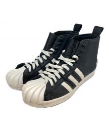 adidas×THUG CLUB（アディダス×サグ クラブ）の古着「SUPERSTAR BOOT LUXE TC」｜ブラック
