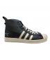中古・古着 adidas (アディダス) THUG CLUB (サグ クラブ) SUPERSTAR BOOT LUXE TC ブラック サイズ:27.5cm：15000円