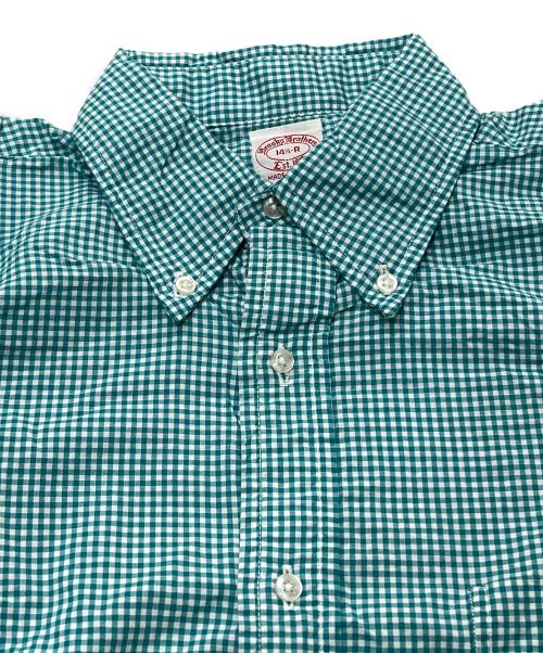 BROOKS BROTHERS（ブルックスブラザーズ）BROOKS BROTHERS (ブルックスブラザーズ) ギンガムチェックシャツ グリーン サイズ:SIZE14 1/2の古着・服飾アイテム