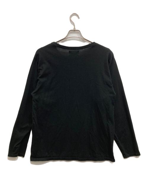 IMA:ZINE（イマジン）IMA:ZINE (イマジン) 長袖カットソー ブラック サイズ:Mの古着・服飾アイテム