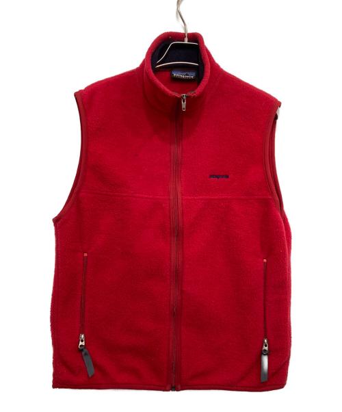 Patagonia（パタゴニア）Patagonia (パタゴニア) 90’sシンチラフリースベスト レッド サイズ:Sの古着・服飾アイテム