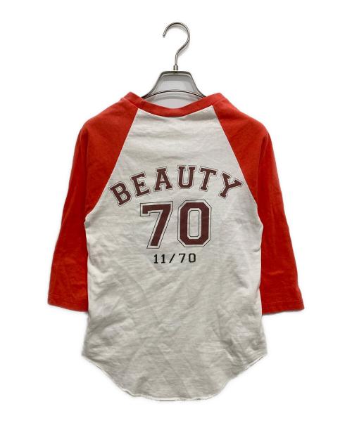 LIQUID BLUE（リキッドブルー）LIQUID BLUE (リキッドブルー) 00’sバンドラグランTシャツ ホワイト サイズ:不明の古着・服飾アイテム