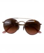 RAY-BANレイバン）の古着「ROUND DOUBLE BRIDGE」｜ピンクゴールド