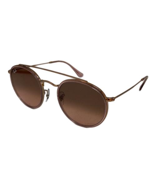 RAY-BAN（レイバン）RAY-BAN (レイバン) ROUND DOUBLE BRIDGE ピンクゴールド サイズ:51□22 145の古着・服飾アイテム