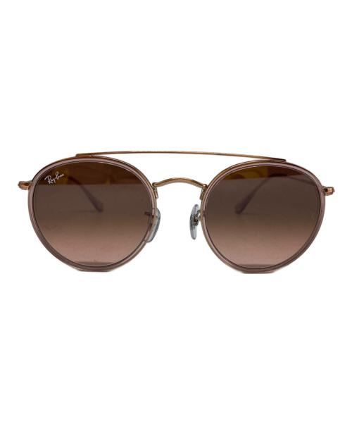 RAY-BAN（レイバン）RAY-BAN (レイバン) ROUND DOUBLE BRIDGE ピンクゴールド サイズ:51□22 145の古着・服飾アイテム