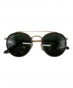 RAY-BANレイバン）の古着「ROUND DOUBLE BRIDGE」｜ゴールド