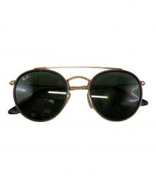 RAY-BAN（レイバン）の古着「ROUND DOUBLE BRIDGE」｜ゴールド