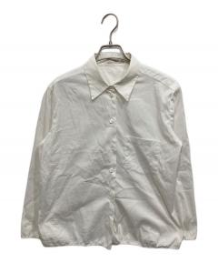 中古・古着通販】PRADA (プラダ) ポプリン シャツ ホワイト サイズ:38