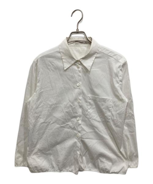 PRADA（プラダ）PRADA (プラダ) レギュラーシャツ ホワイト サイズ:SIZE42の古着・服飾アイテム