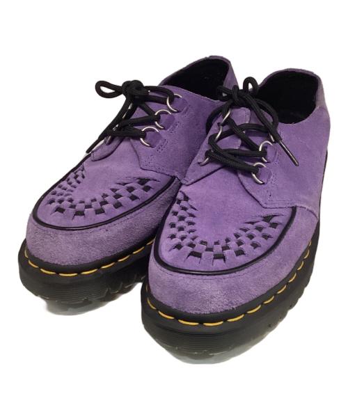 Dr.Martens（ドクターマーチン）Dr.Martens (ドクターマーチン) Suede Ramsey Creeper パープル サイズ:26cmの古着・服飾アイテム
