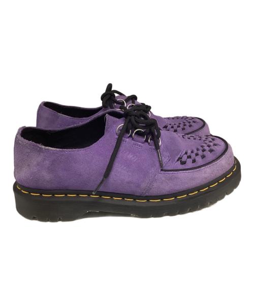 Dr.Martens（ドクターマーチン）Dr.Martens (ドクターマーチン) Suede Ramsey Creeper パープル サイズ:26cmの古着・服飾アイテム